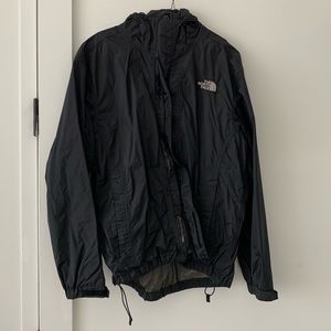 The North Face Mens Medium Black Raincoat